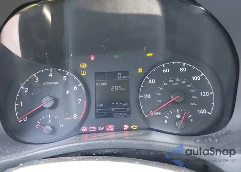 2018 Hyundai Accent Se z USA, uszkodzony, nr VIN 3KPC24A36JE017370